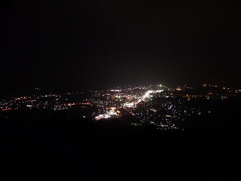 高谷山の夜景
